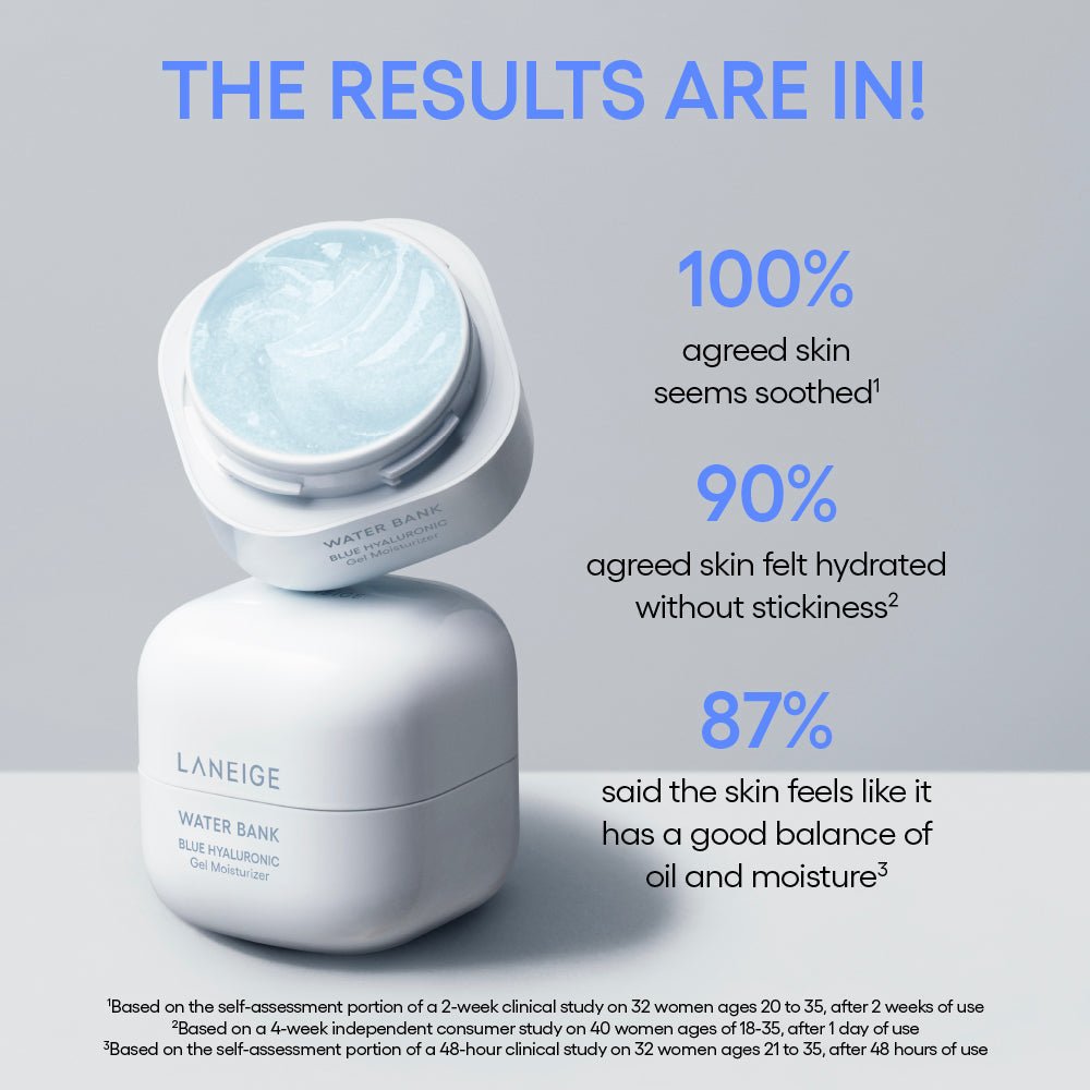 LANEIGE Water Bank Blue Hyaluronic Gel Moisturizer - Skin Love Cream