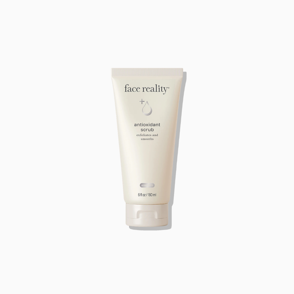 Face Reality Antioxidant Scrub exfoliating face scrub with antioxidants