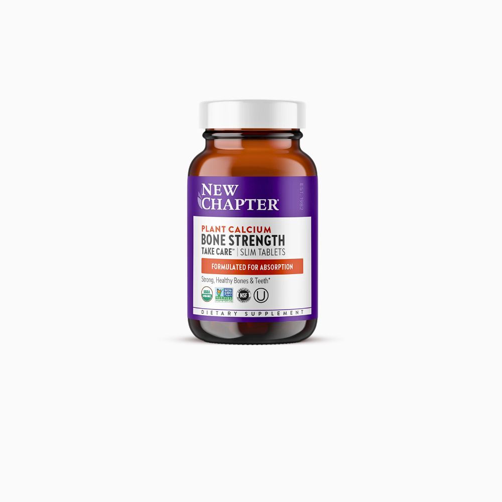 Bone Strength Take Care, Organic Plant Calcium, 60t