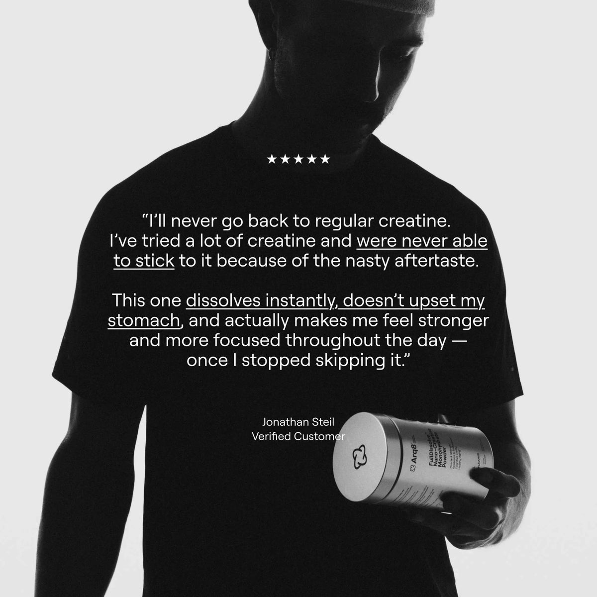 Nano-Creatine Monohydrate Powder