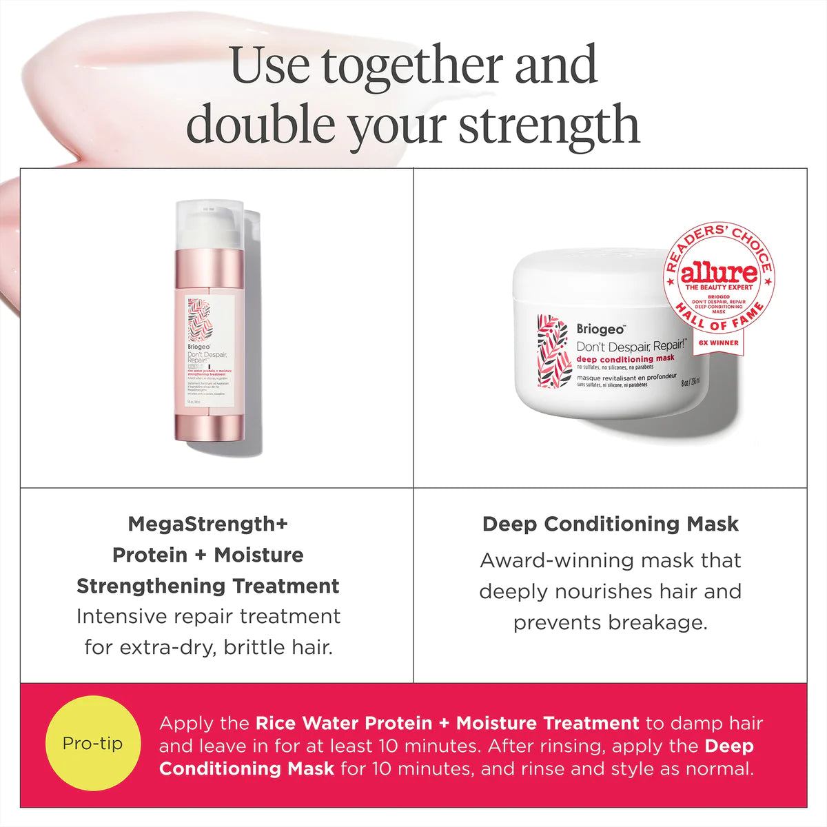 Briogeo MegaStrength+ Protein + Moisture Strengthening Treatment