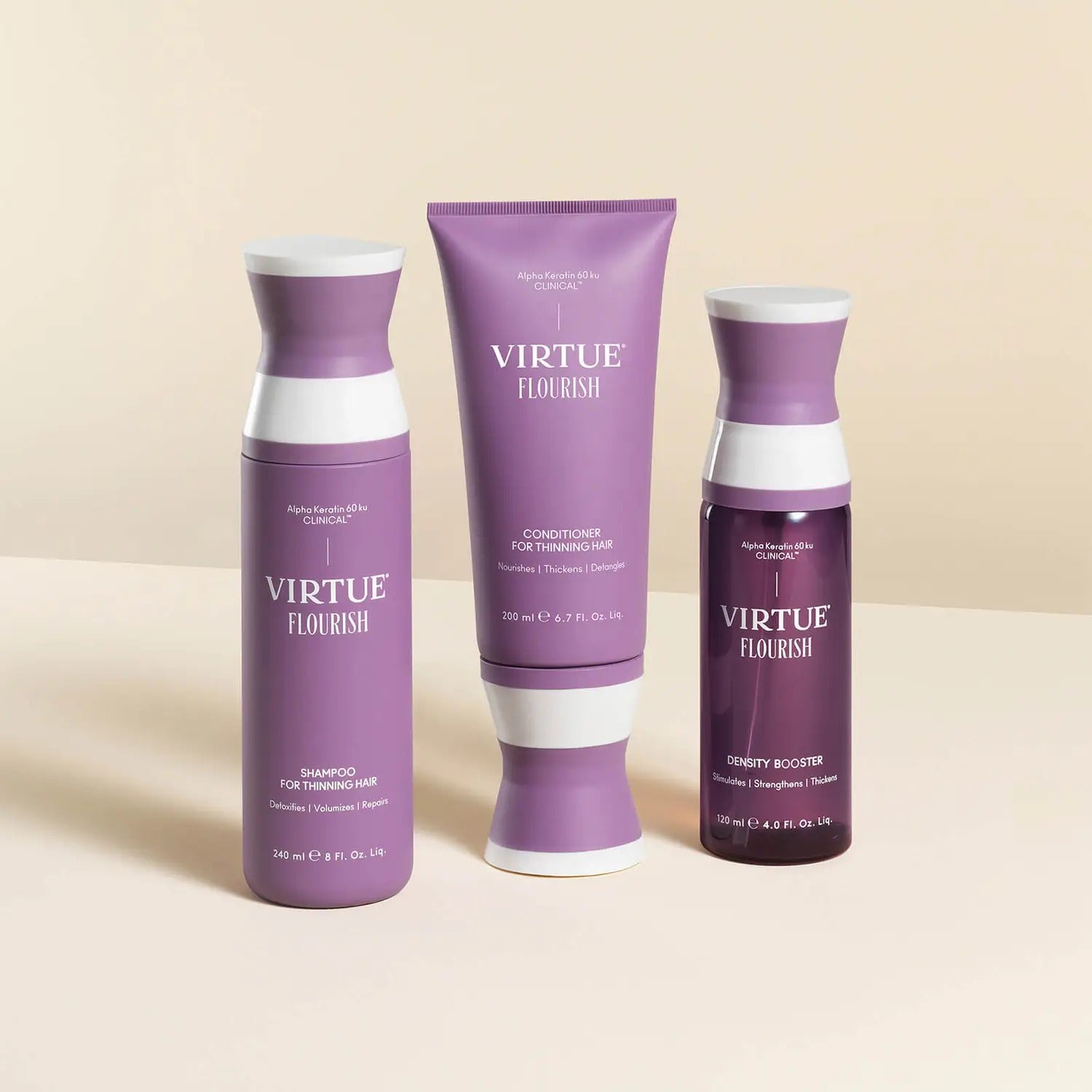 VIRTUE Flourish Nightly Intensive Hair Rejuvenation Treatment Hair Kit - Skin Love Cream