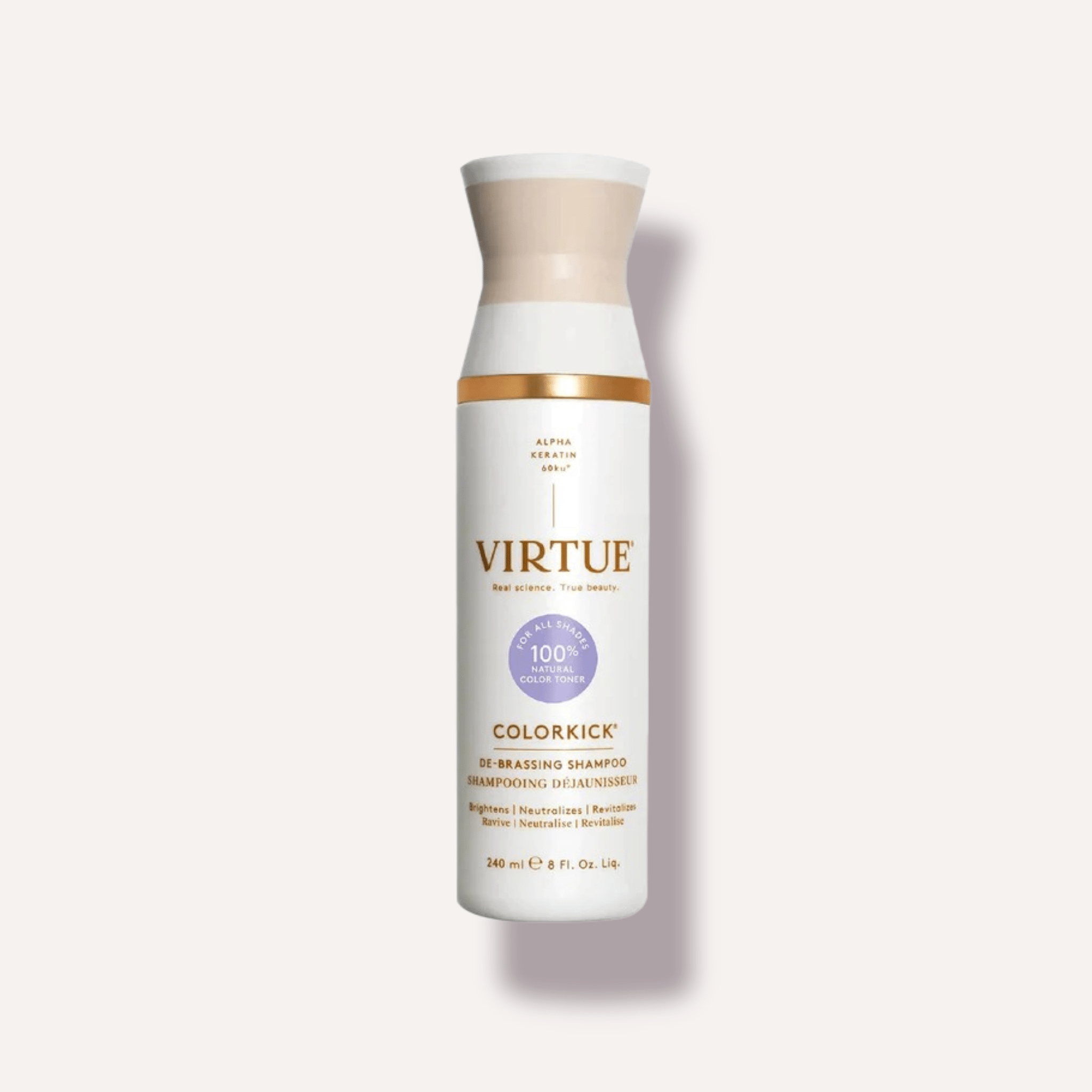 VIRTUE ColorKick De - Brassing Shampoo - Skin Love Cream