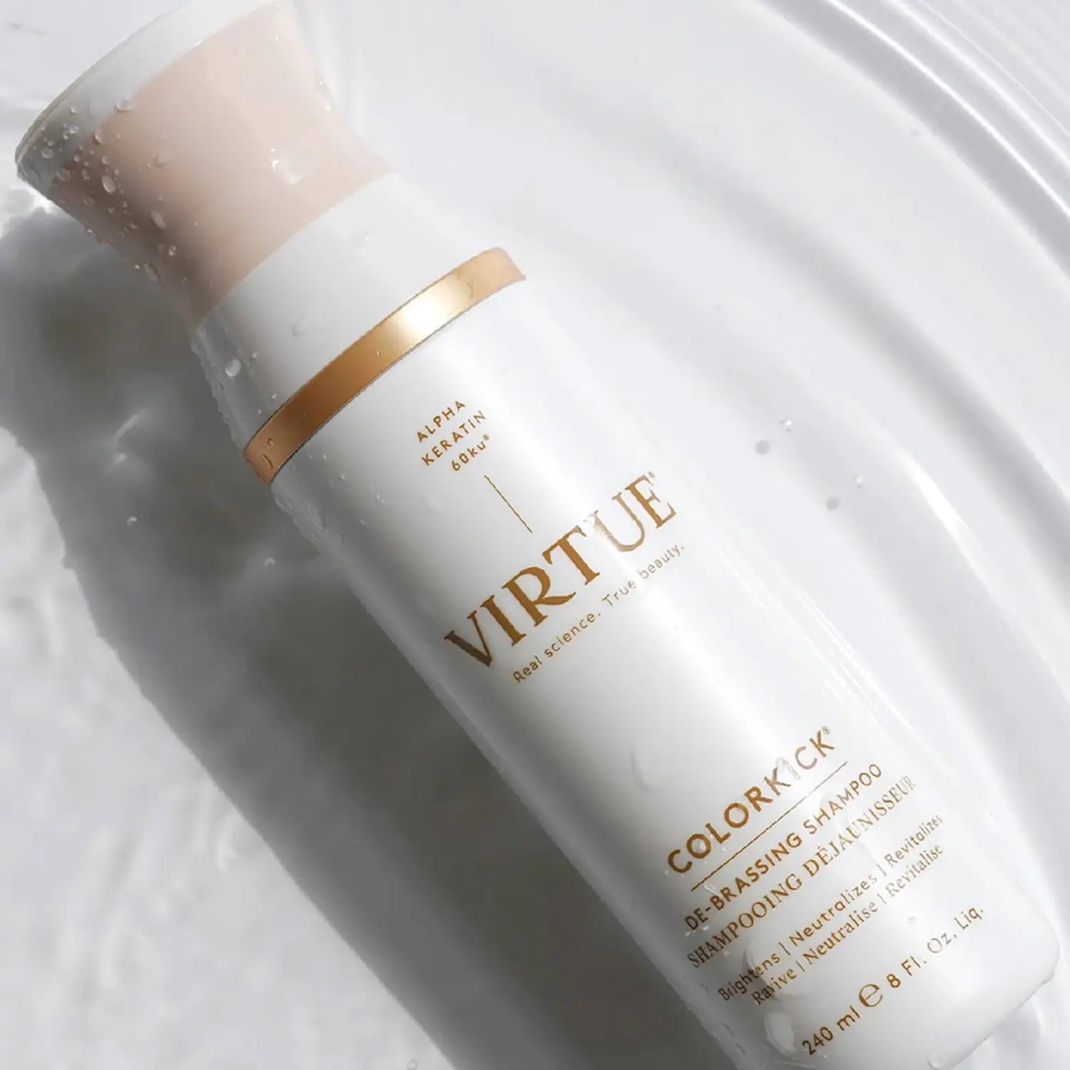 VIRTUE ColorKick De - Brassing Shampoo - Skin Love Cream