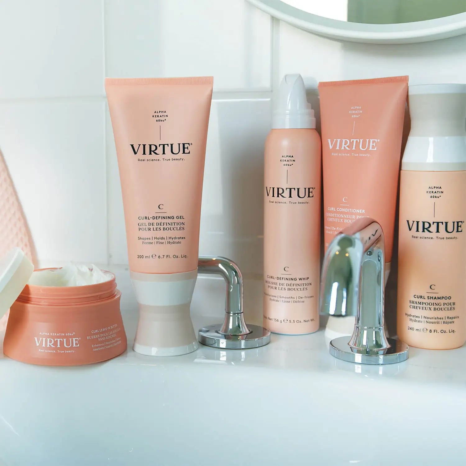 VIRTUE Curl Leave - in Butter - Skin Love Cream