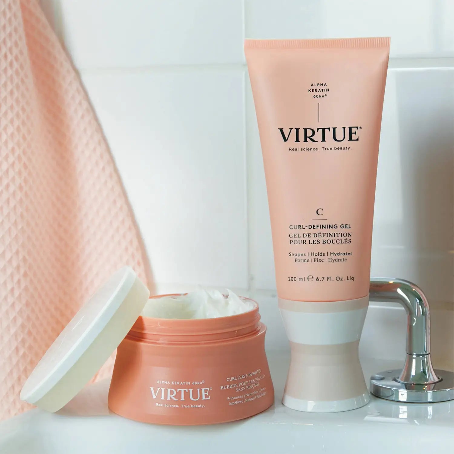 VIRTUE Curl Leave - in Butter - Skin Love Cream