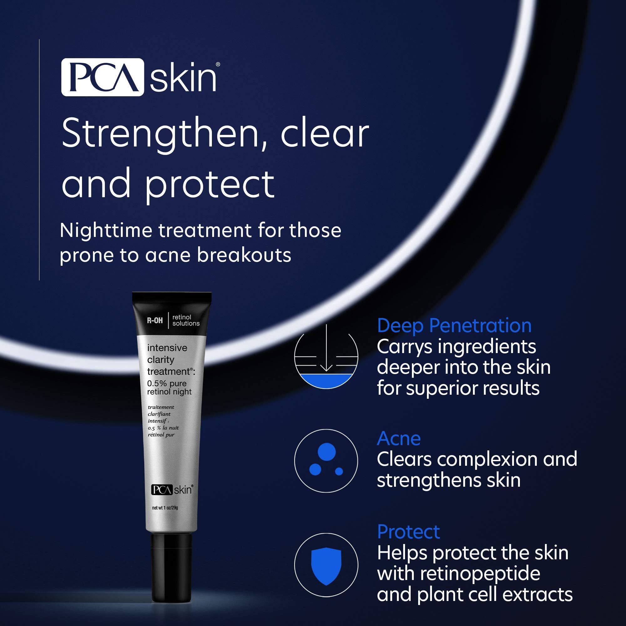 PCA Skin Intensive Clarity Treatment 0.5 Pure Retinol Night - Skin Love Cream