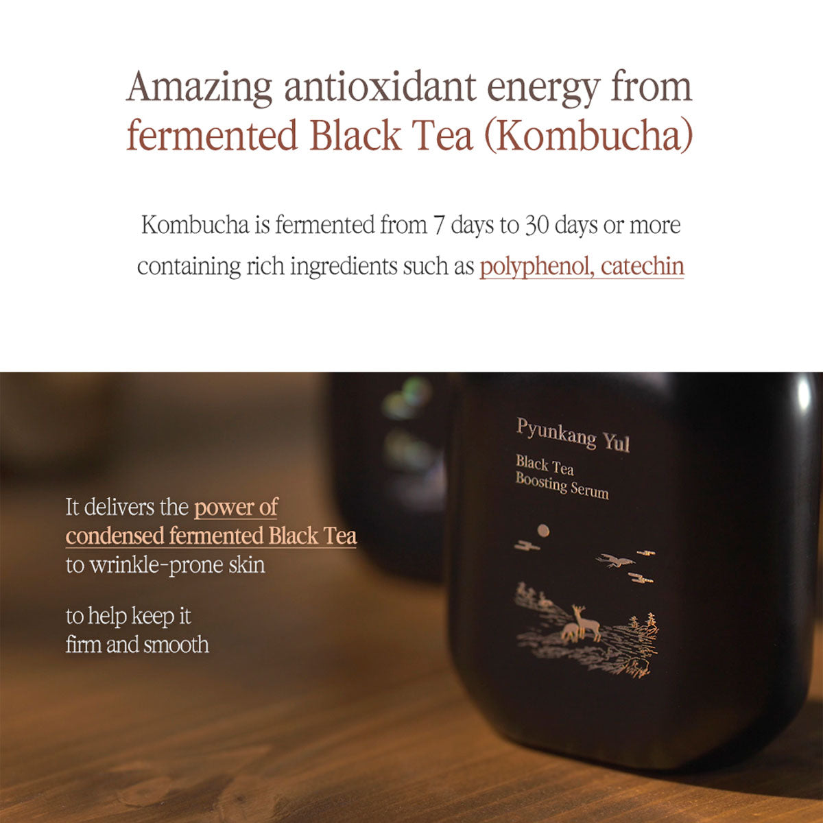 Pyunkang Yul Black Tea Boosting Serum