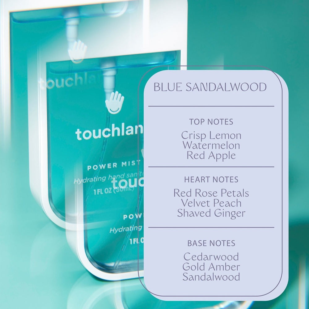 Touchland Power Mist Blue Sandalwood