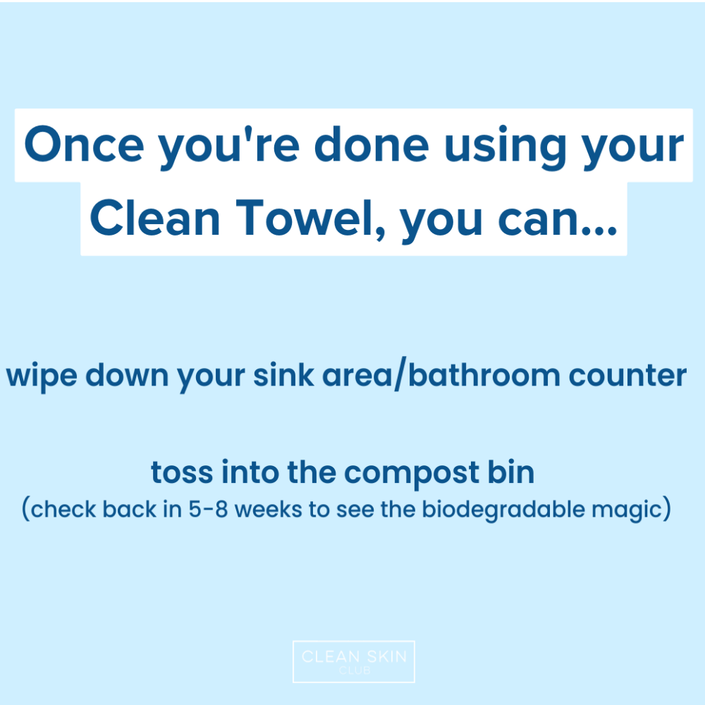 Clean Skin Club Clean Towels Xl Bamboo - Skin Love Cream