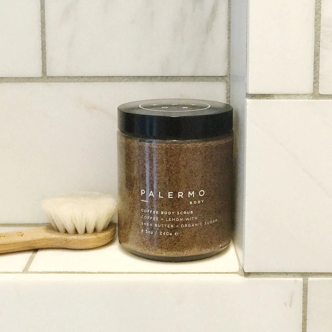 Palermo Coffee Body Scrub - Coffee + Lemon - Skin Love Cream