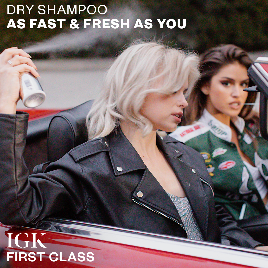 IGK First Class Charcoal Detox Dry Shampoo