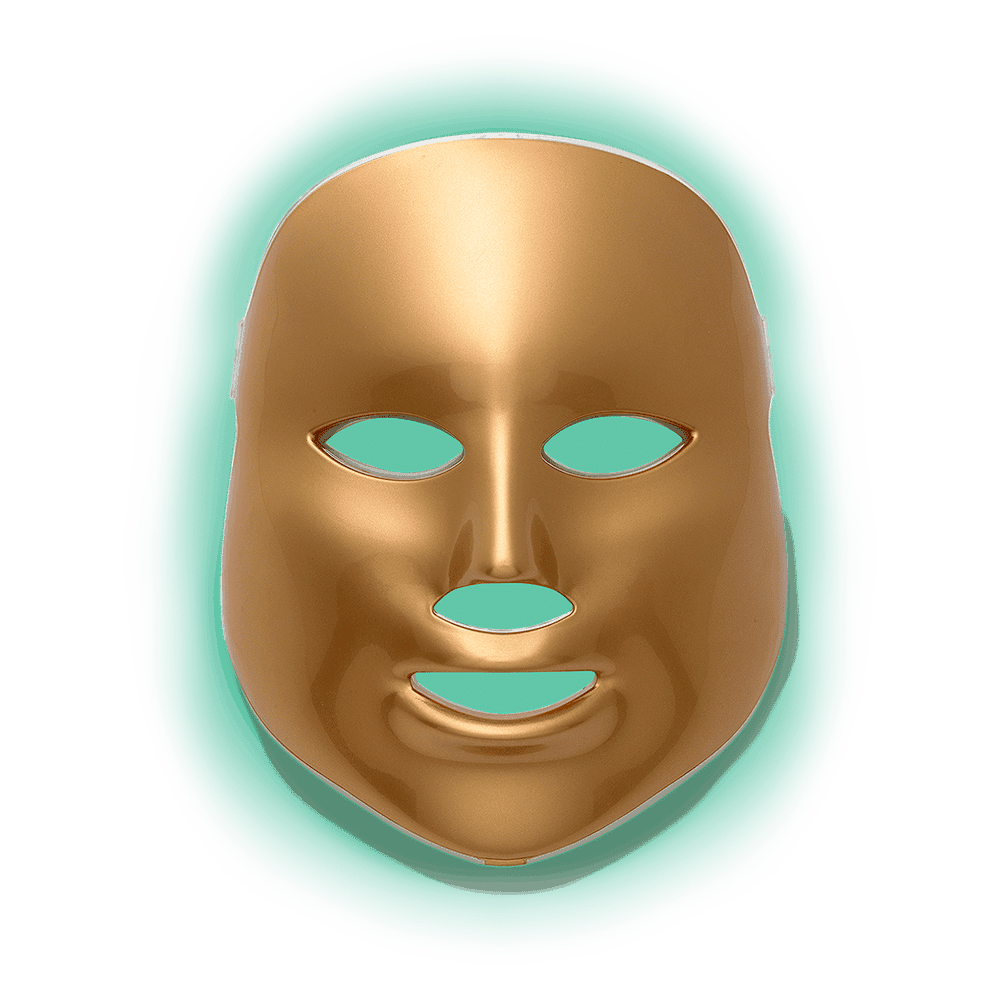 MZ SKIN Light-Therapy Golden Facial Treatment Device