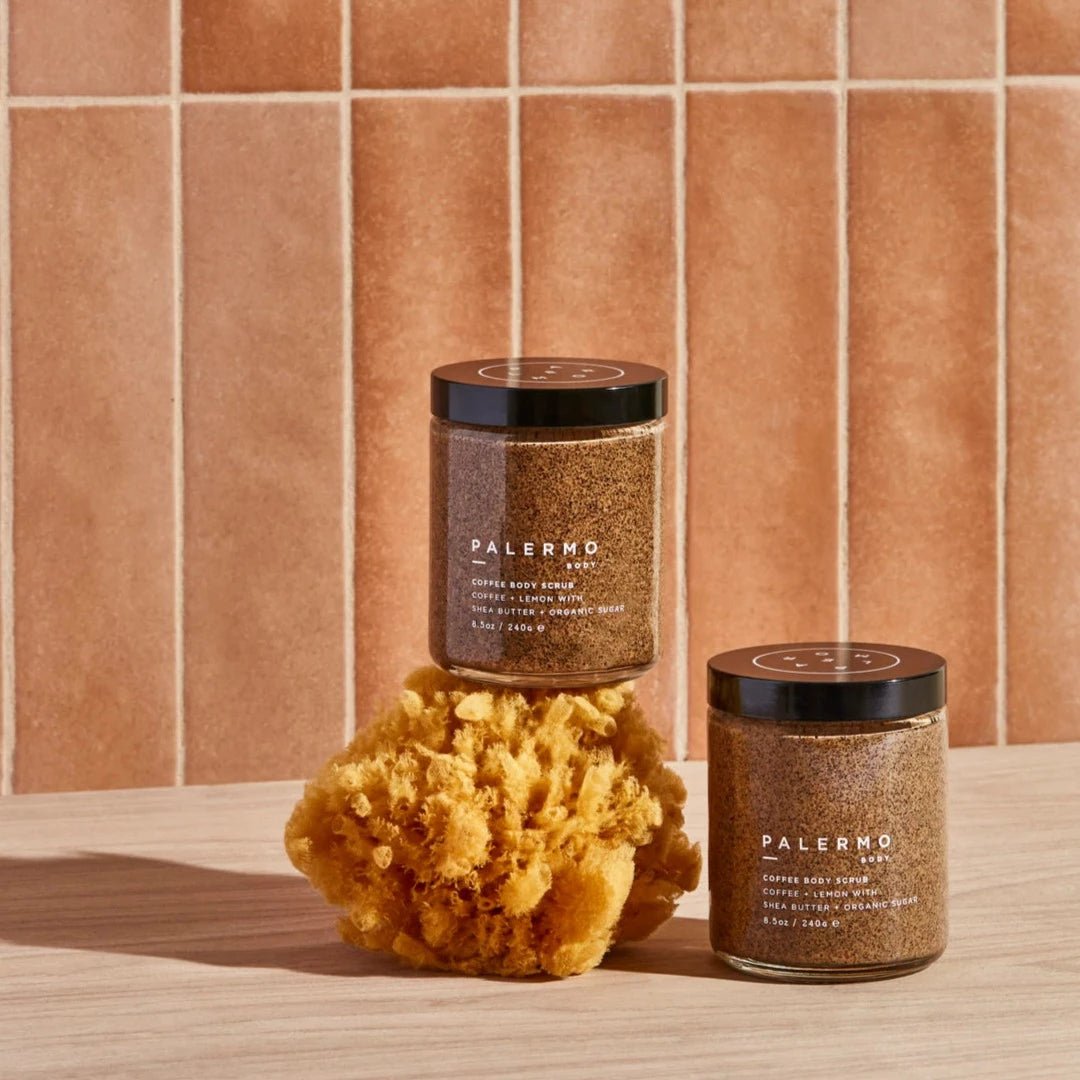 Palermo Coffee Body Scrub - Coffee + Lemon - Skin Love Cream