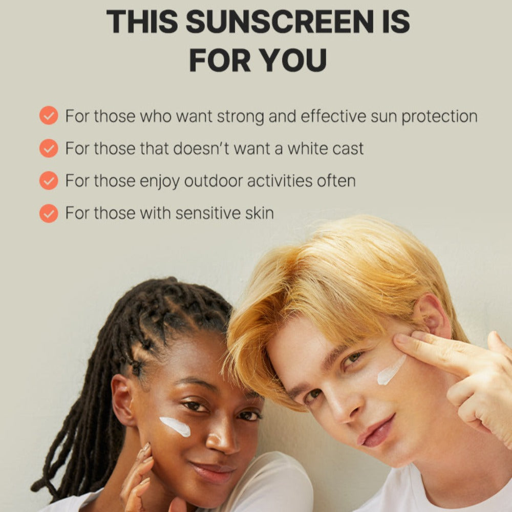 Face sunscreen SPF50
