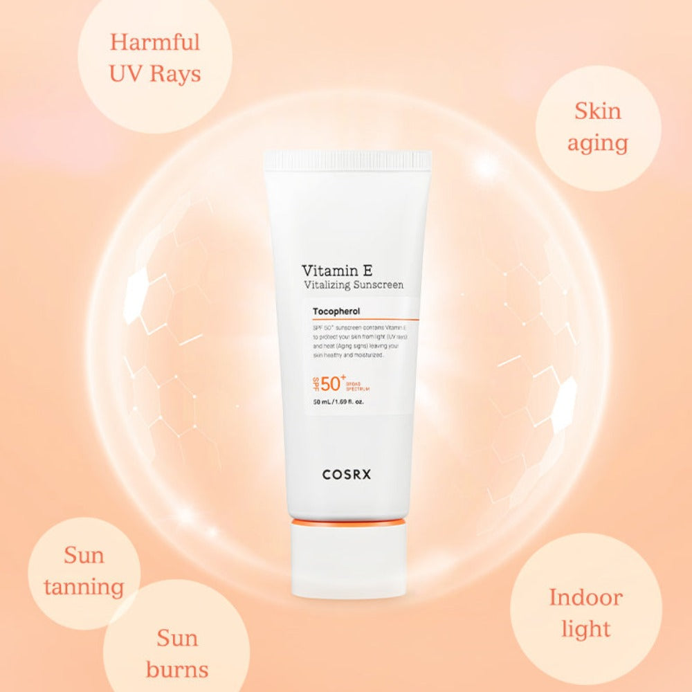 COSRX Vitamin E Vitalizing Sunscreen SPF 50+