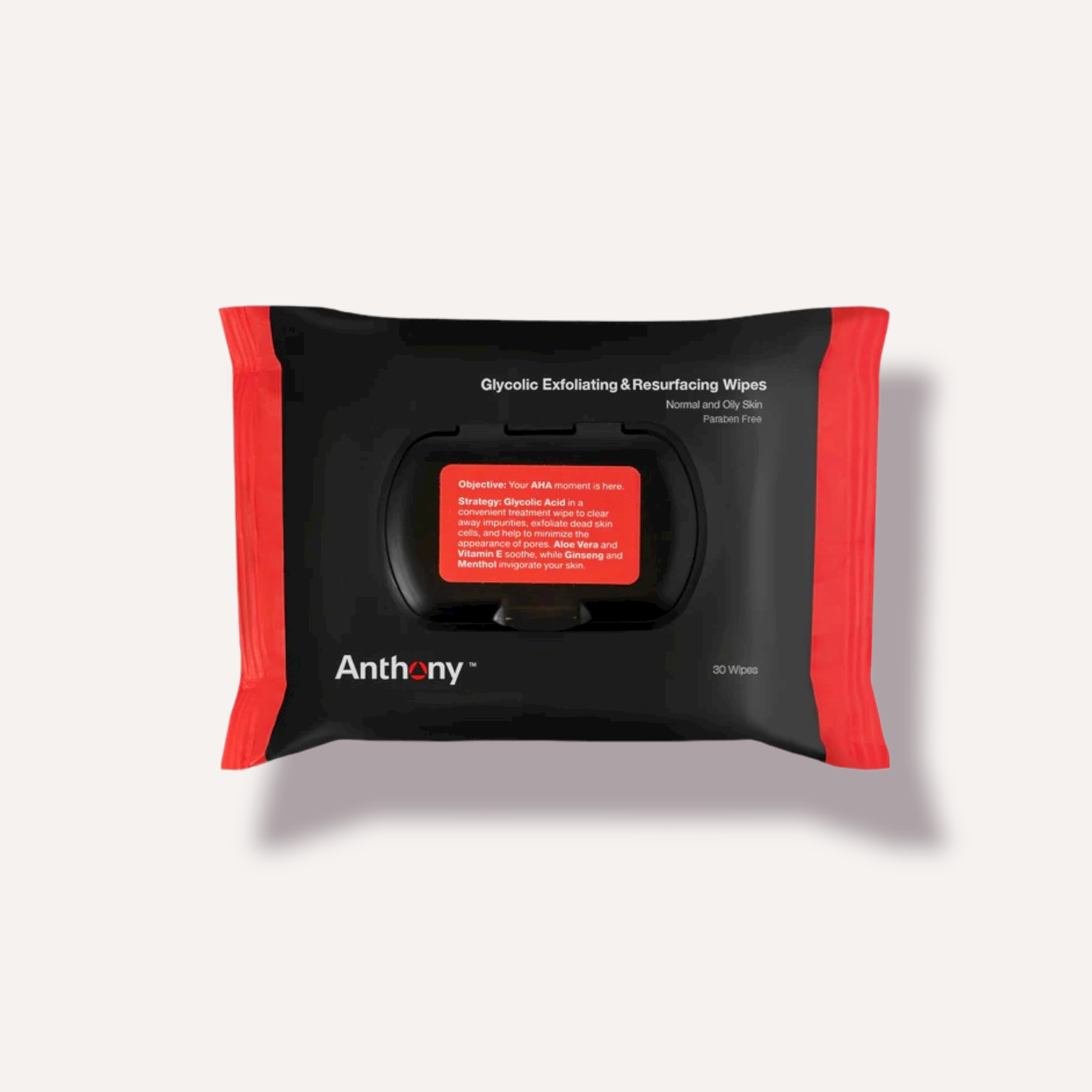 Anthony Glycolic Exfoliating and Resurfacing Wipes