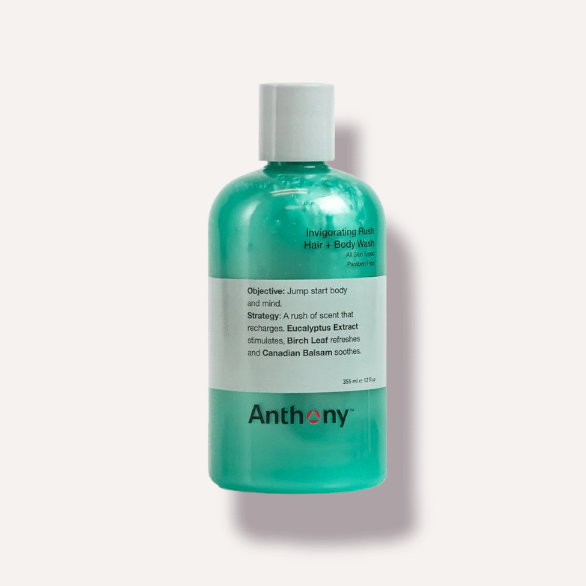 Anthony Invigorating Rush Hair + Body Wash - Skin Love Cream