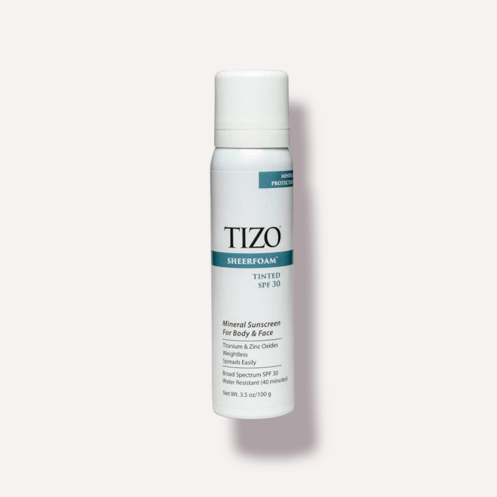 TIZO SheerFoam Body and Face Non-tinted SPF 30