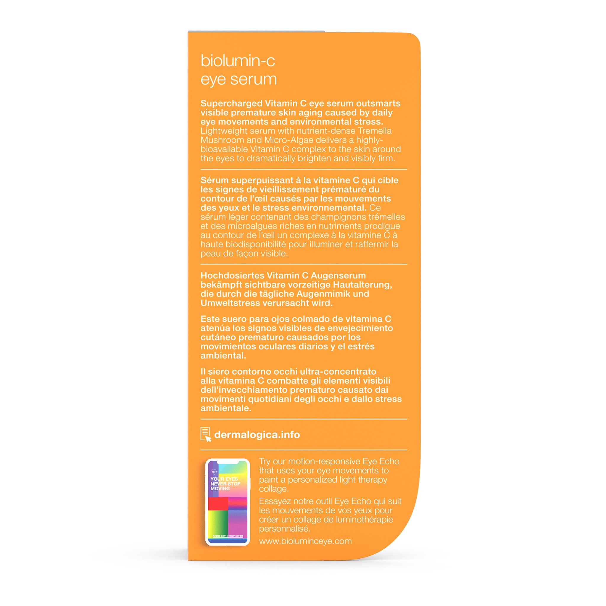 Dermalogica Biolumin - c Vitamin C Eye Serum - Skin Love Cream