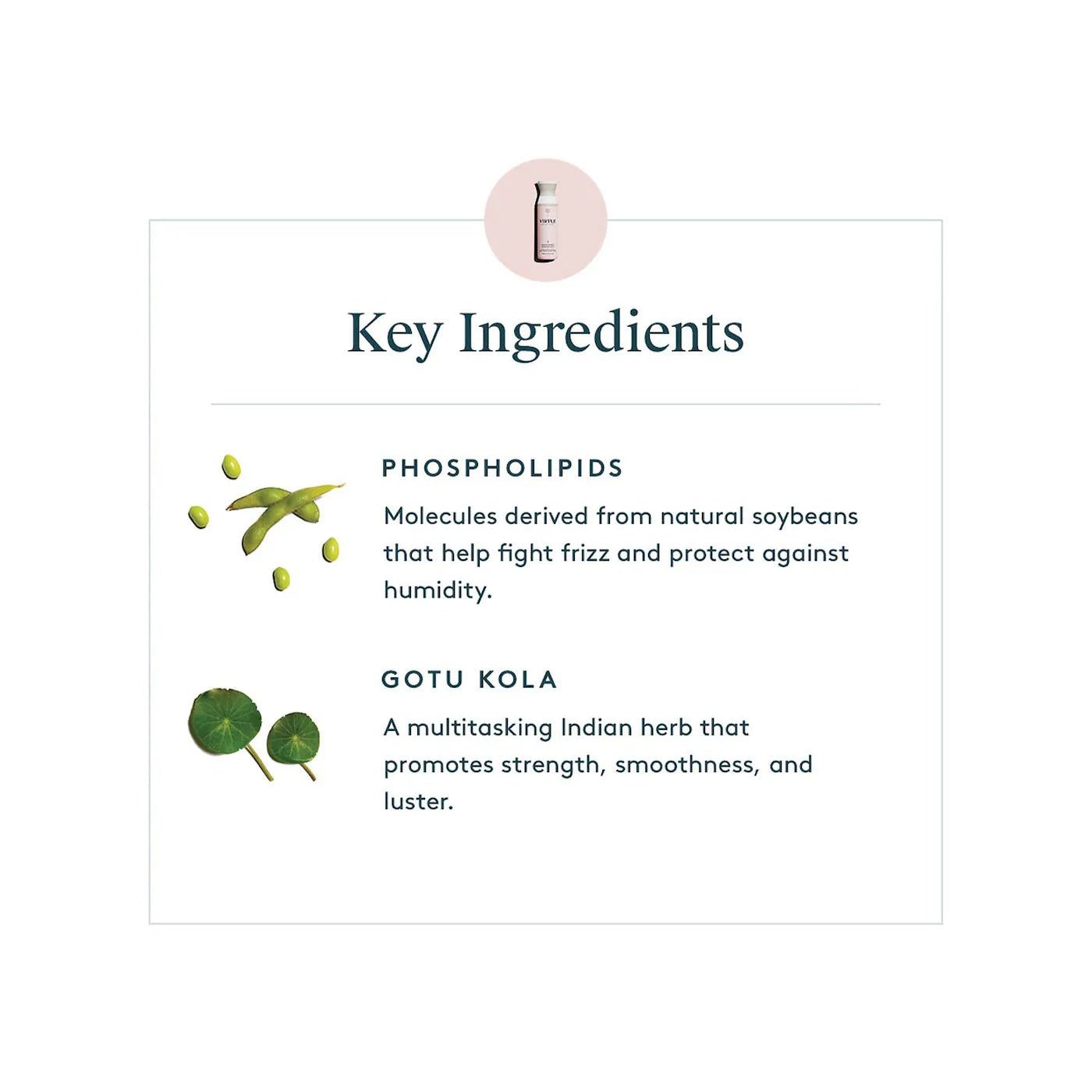 VIRTUE Smooth Shampoo - Skin Love Cream