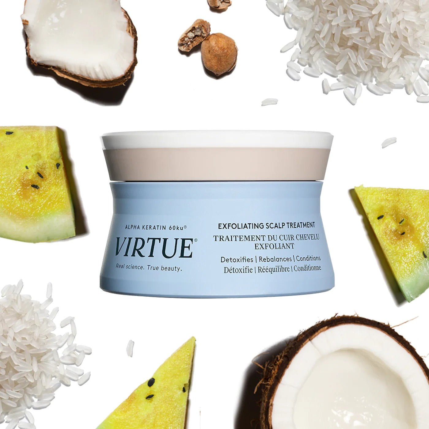 VIRTUE Exfoliating Scalp Treatment - Skin Love Cream