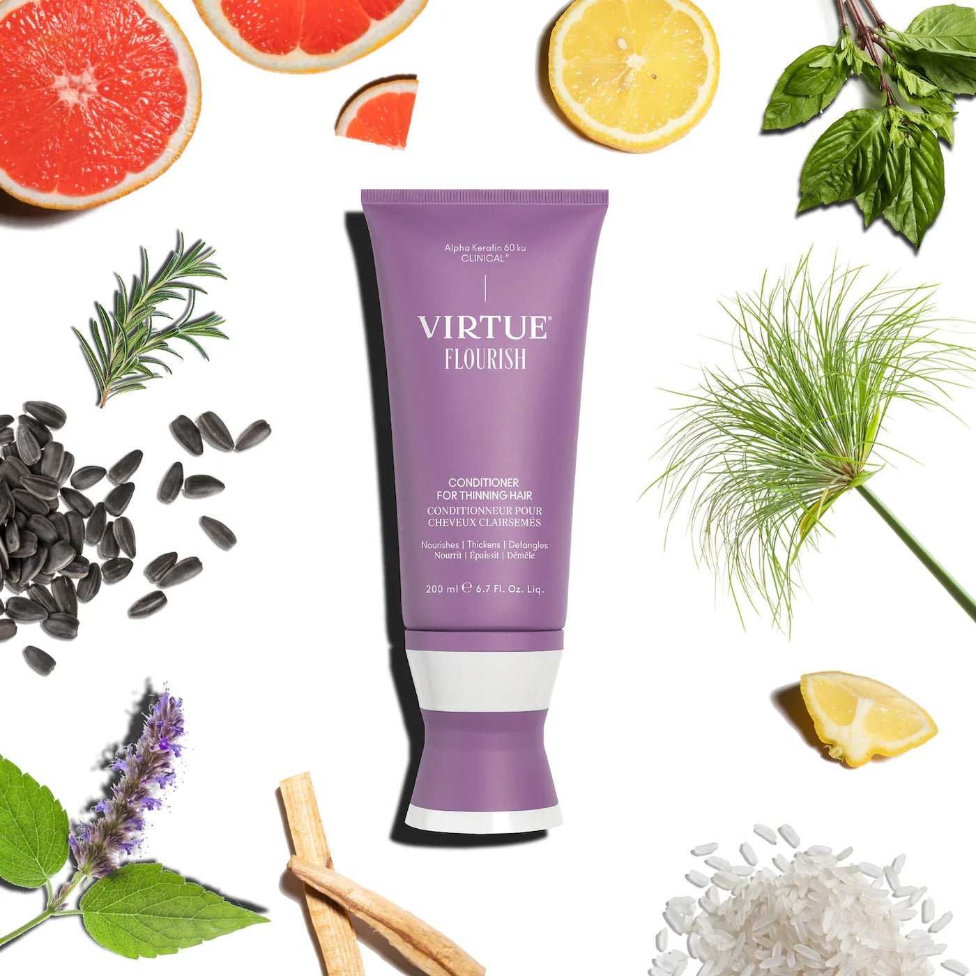 VIRTUE Flourish Conditioner for Thinning Hair - Skin Love Cream